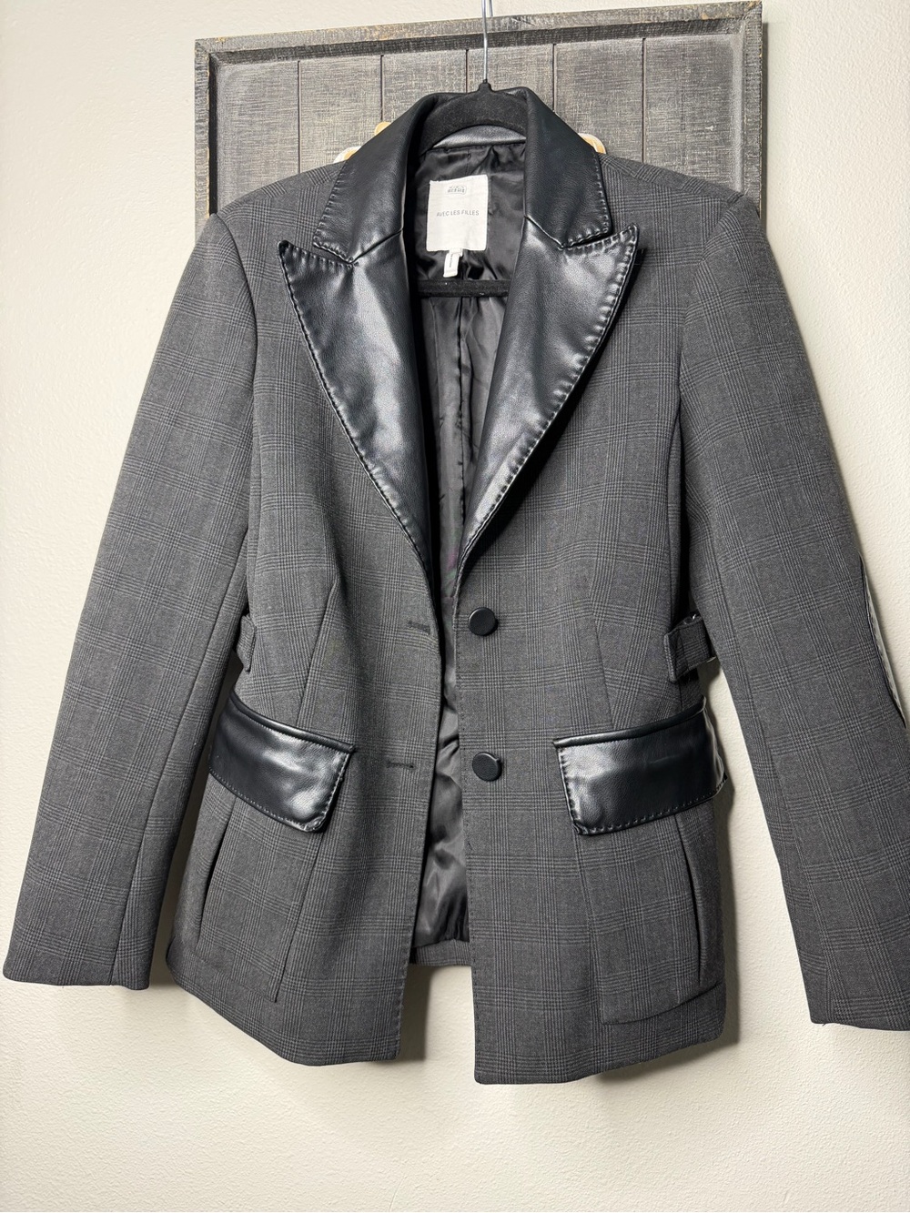 Avec Les Filles Mixed Media Equestrian Jacket